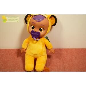 Cry Babies Disney Simba Plush Baby Doll